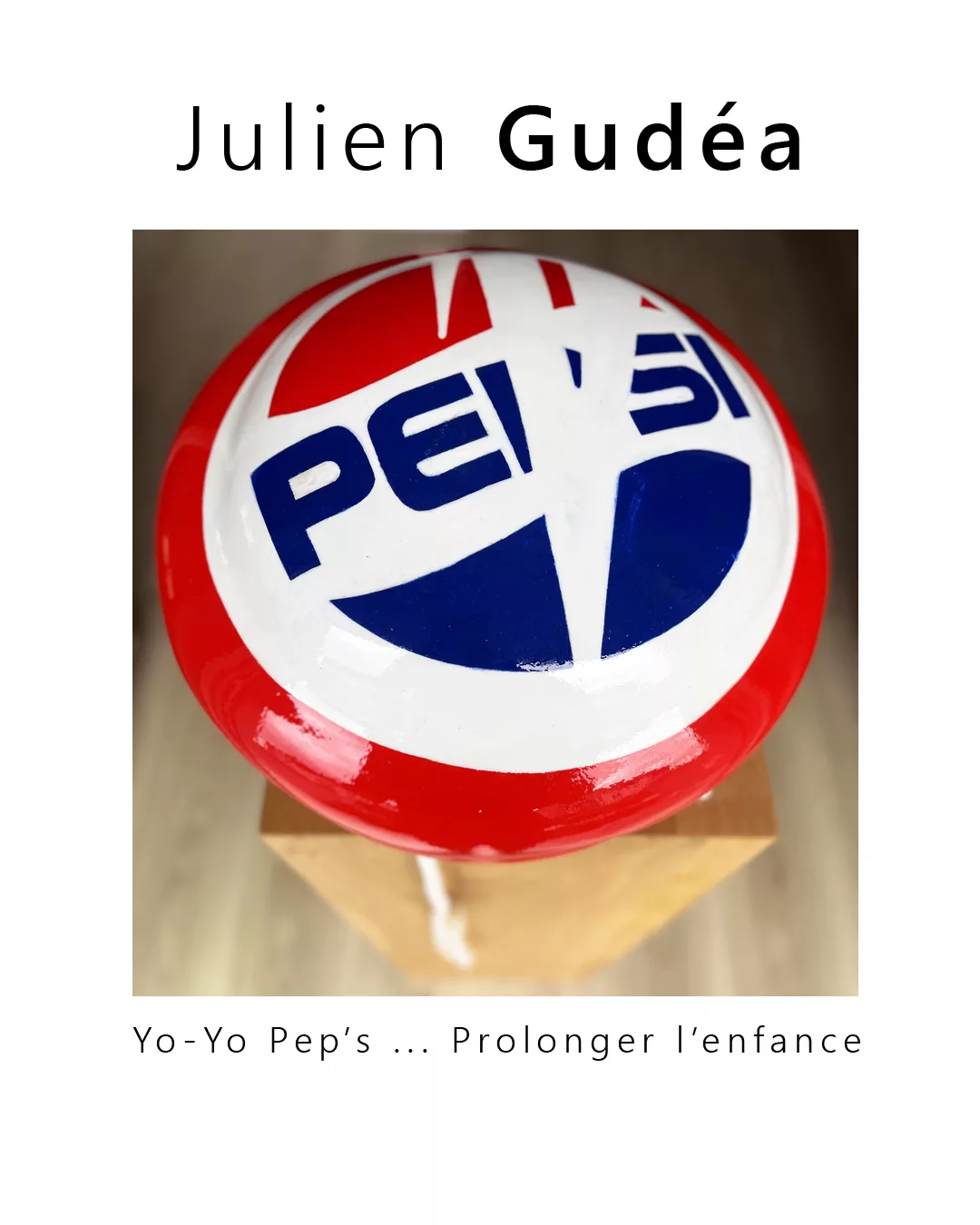 Yo-Yo en résine de Julien Gudéa